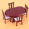 Doll House Chair Table Model Dining Set Realistic Table Dollhouses Chair Realistic Play Chair Realistic 1:12 Model Toy