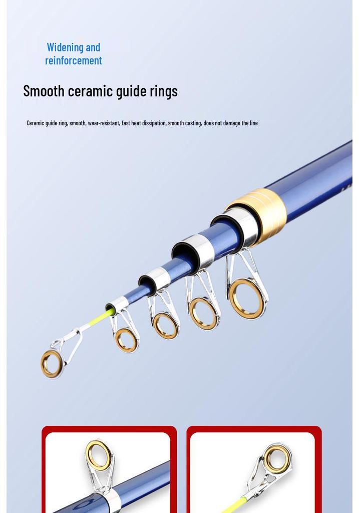 Heavy Duty Sea Rod: Long Cast Wolf King Fulong for Big Fish and Carp Fishing