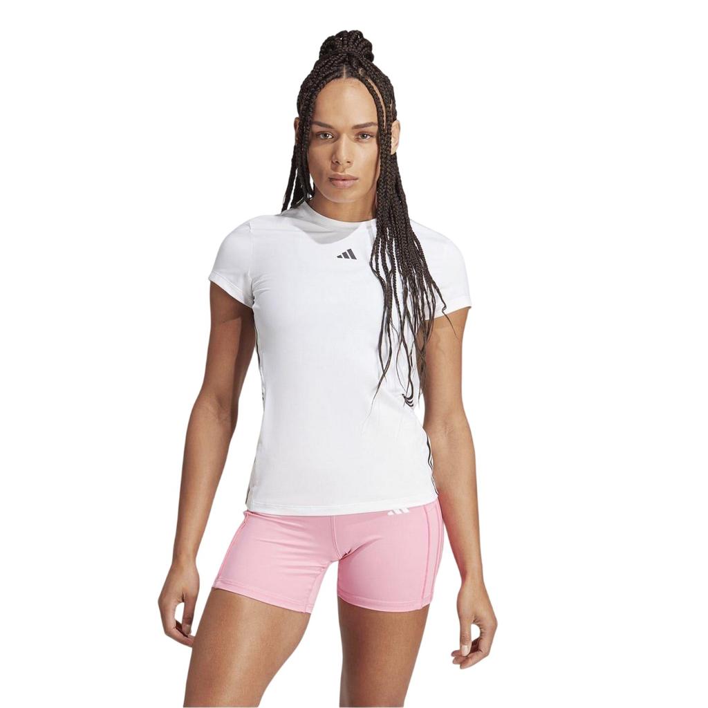Adidas Womens/Ladies Hyglm 3 Stripes T-Shirt
