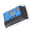 LCD Display Solar Charge Controller 12V 24V Auto Solar Battery Regulator  Street Lights