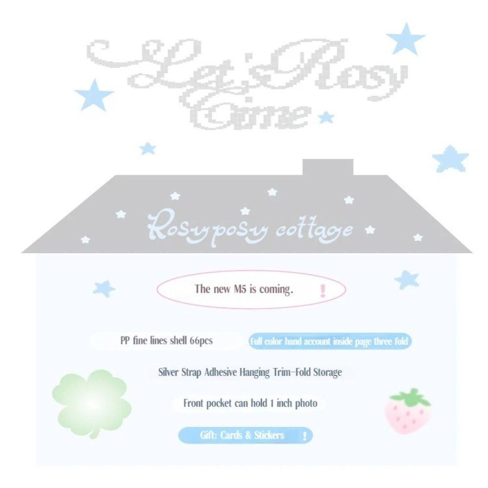 PP M5 Notebooks Kawaii Binder Planner New School Stationery