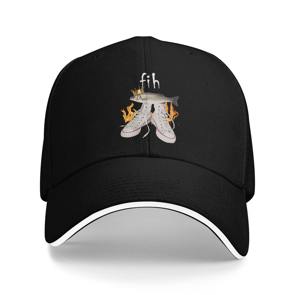 WoUnisex Unisex Fih Calling Remind Me Message Decline Accept Phone Call Hat Spring Fish Trucker Cap Casual Baseball Cap Golf Hats