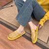 2025 summer new hollow sandals women's summer outer wear high-end flat-soled sandals comfortable outer wear soft-soled women's shoes