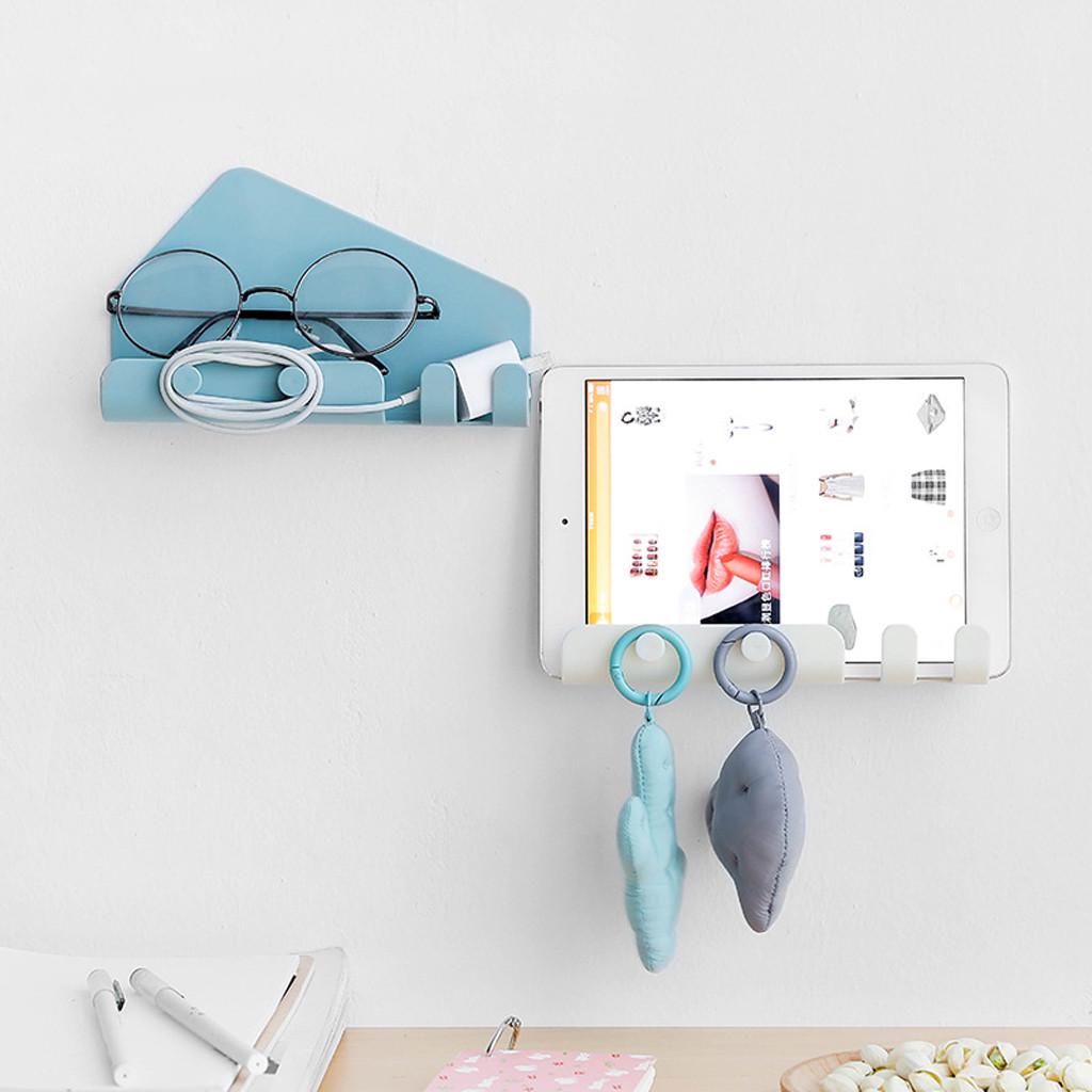 Wall Mounted Hooks Storage Hanger Rack Bathroom Bedroom Kitchen Hanging Holder