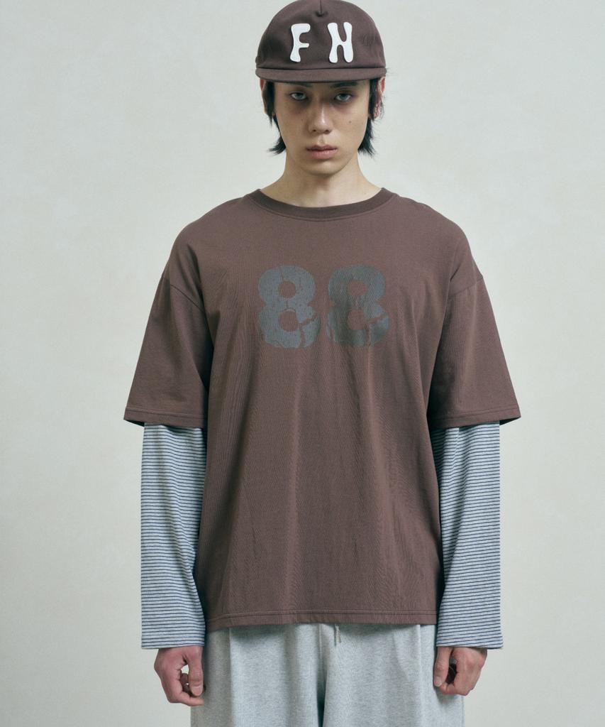 FERNOV 88 Layered Long Sleeve Brown