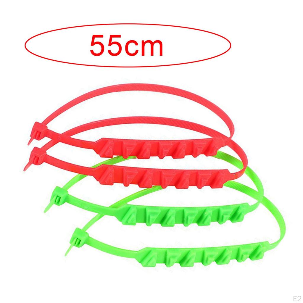 20x Tyre Cable Belt, Motorcycles Tire Chains Traction Chain Wheel Snow Mud for Outdoor