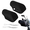 Motorcycle Handlebar Gloves Motorcycle Handlebar Mittens Hand Covers Adjustable Strap Hand Covers Windproof Waterproof Grip