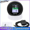 85MM GPS Speedometer Gauge MPH Knots Km/h TFT Screen with GPS Antenna Waterproof Motorcycle Boat Car Truck Speed Gauge Meter