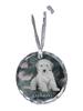Cockapoo, Cockerpoo, Cockerdoodle - Crystal Bauble with a Photo, Dog Photo In Crystal, Personalized Christmas Tree Ornament by Brand