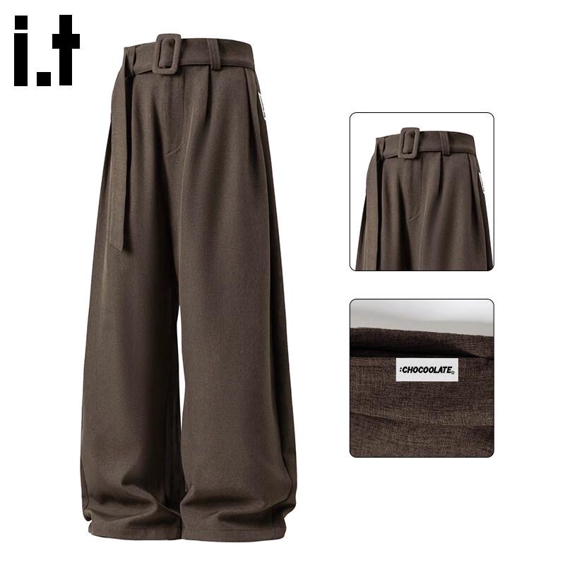 

Мужские брюки CHOCOOLATEit в винтажном стиле с широкими штанинами 3XL