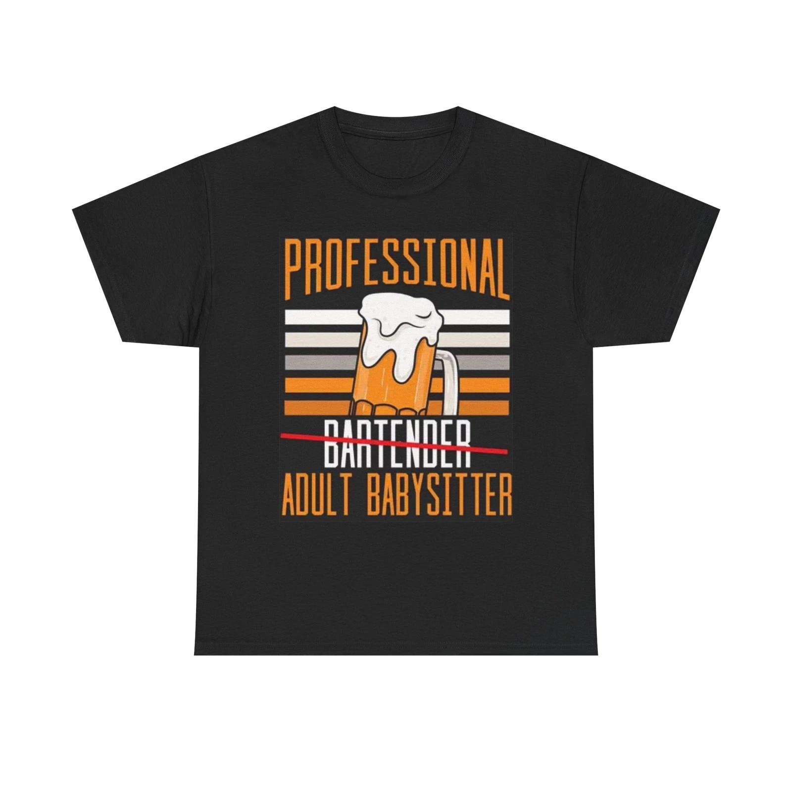 Men s and Women s T-shirts professional Bartender XXXXL