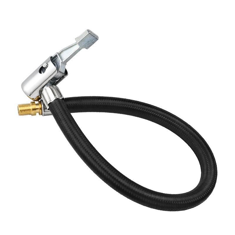 For STONEGO Car Tire Inflator Hose Inflatable Air Pump Extension Tube Adapter Twist Tyre Connection Locking Air Chuck