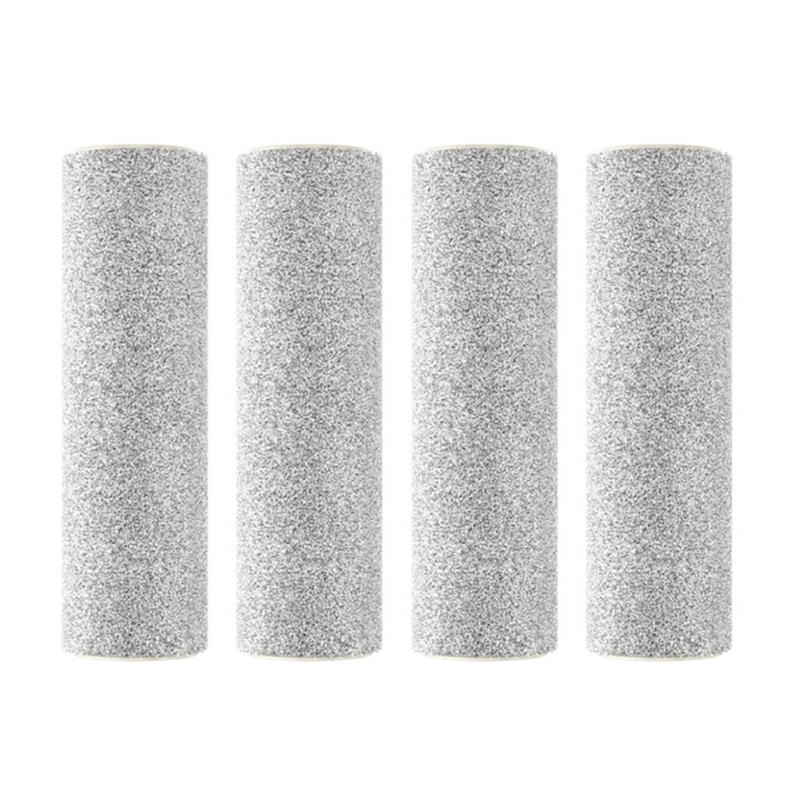 4PCS Plastic Vacuum Cleaner Roller Brush Replacement Main Brush Spare Part Roller Brush for Pet Hair and Dust Removal 1