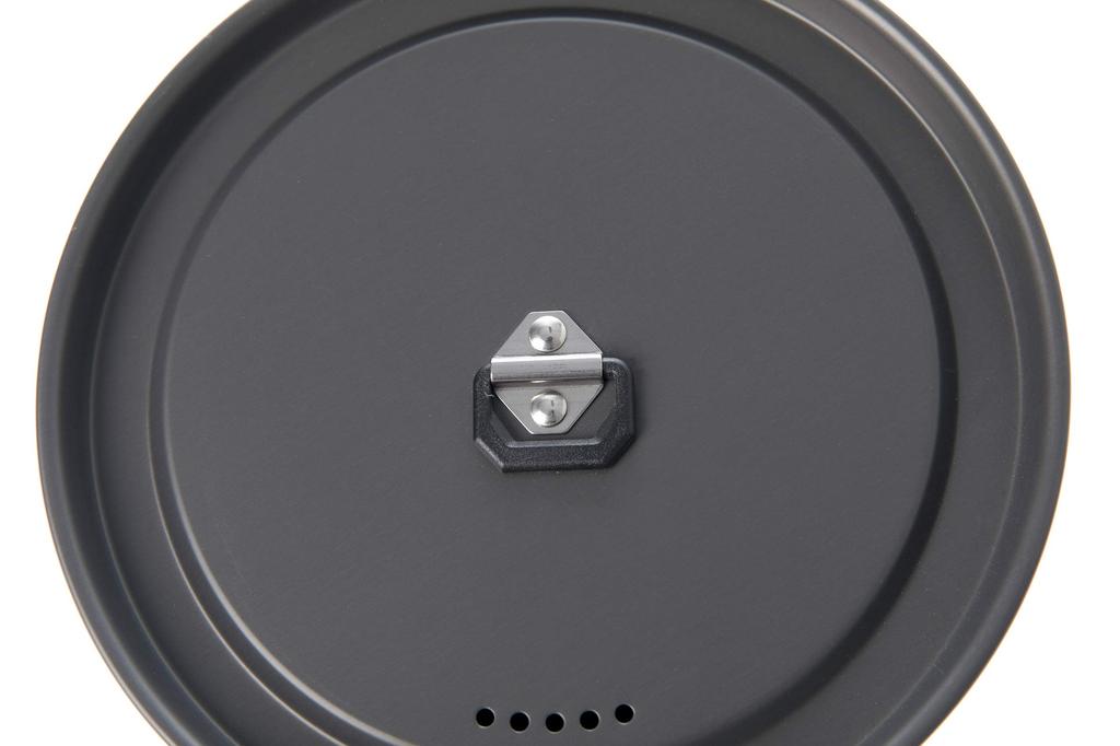 Fire-Maple FEAST2 BLACK Aluminum Cooktop, Frying Pan, and Kettle Set for 2-3 People