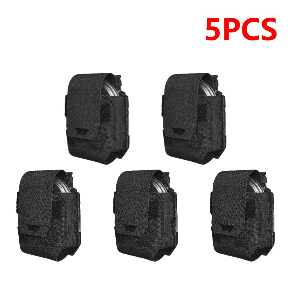 1-5PCS Quick-Draw Accessories Bag Adjustable Training Waist Pack Lightweight Oxford Cloth Tool Pouch Camping Training Travel Bag