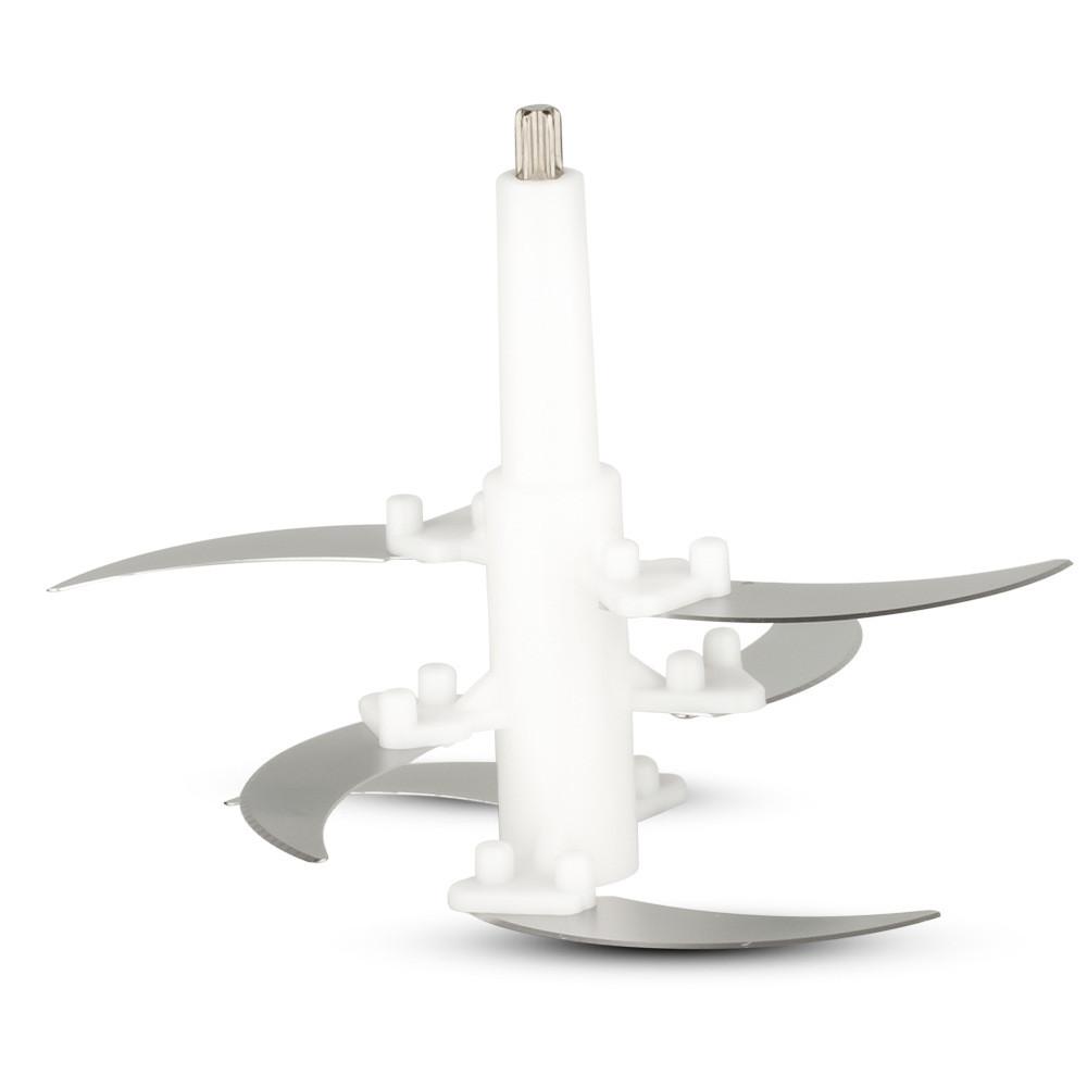 5L Großkapazität Elektrischer Fleischwolf 1000W Edelstahl Gemüsezerkleinerer Küche Multifunktionale Küchenmaschine