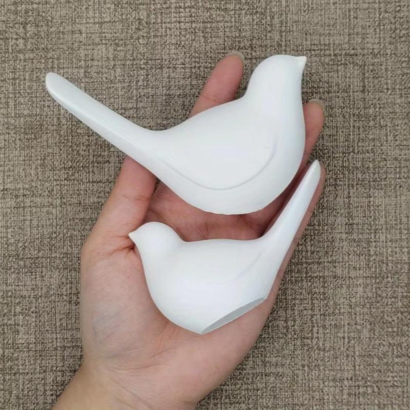2pcs Upgraded Bird Ornament Silicone Mold, Suitable for Diy Candles, Soap, Pottery, Plaster Crafts