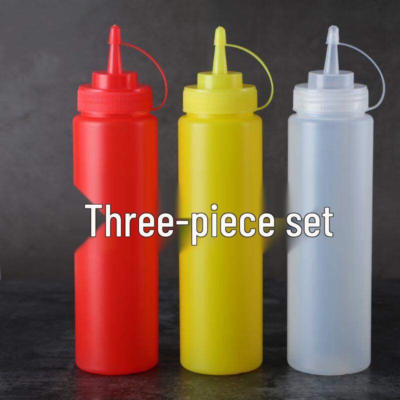 ZISIZ Plastic Juice & Salad Dressing Bottle