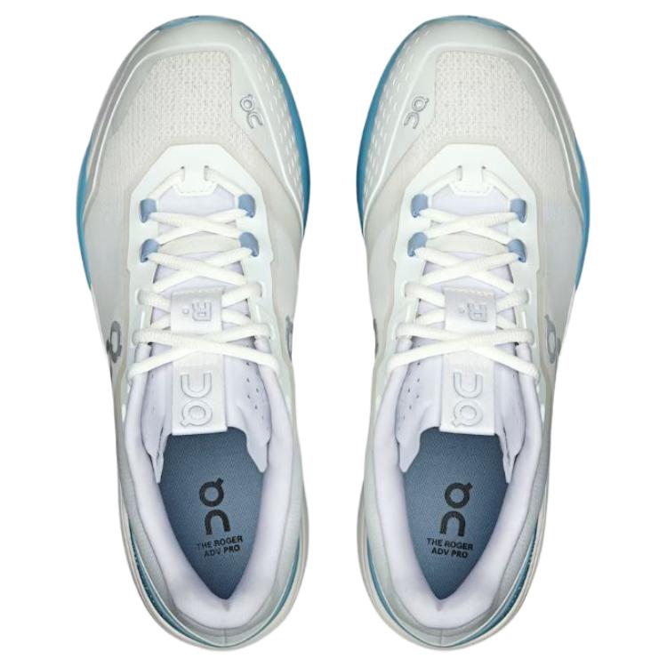 ON The Roger Advantage Pro White Chambray Men Sneakers 3MF10270753