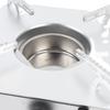 Alcohol Stove Aluminum Alloy Portable Even Heating Backpacking Stove for Hiking Camping BBQ Picnic Outdoor Cooking
