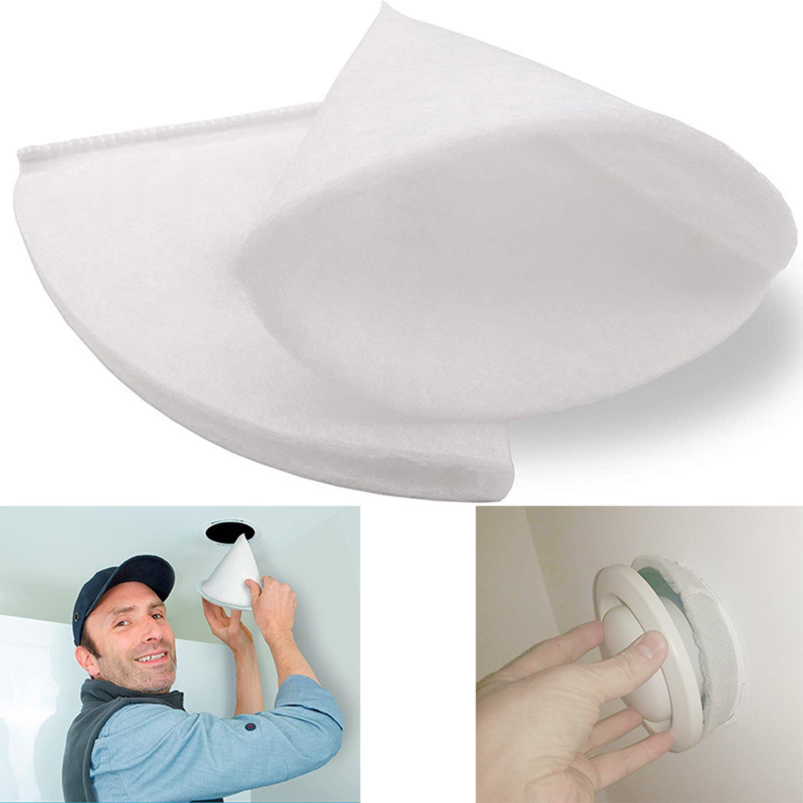 

10PC Conical Exhaust Filter For Exhaust Ventilation System Filter Home Supplies For Household Accessories One Size белый