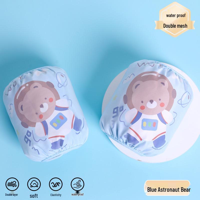 Raya RAYA Waterproof Children's Cartoon Sleeves - Autumn/Winter Baby Arm Protectors for Boys and Girls.