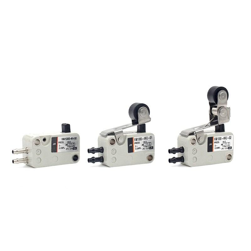 Micro Mechanical Valve Push Button VM1000 Series VM1000 VM1100 VM1000-4NU/4N-32R/G/B VM1100-4NU/4N-32R/G/B Red Green Black