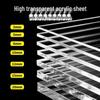 Luxchic 3mm A4 Transparent Acrylic Sheet