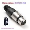 3P4P5P Rectangular Japanese XLR Microphone Audio Mixer Balanced Socket