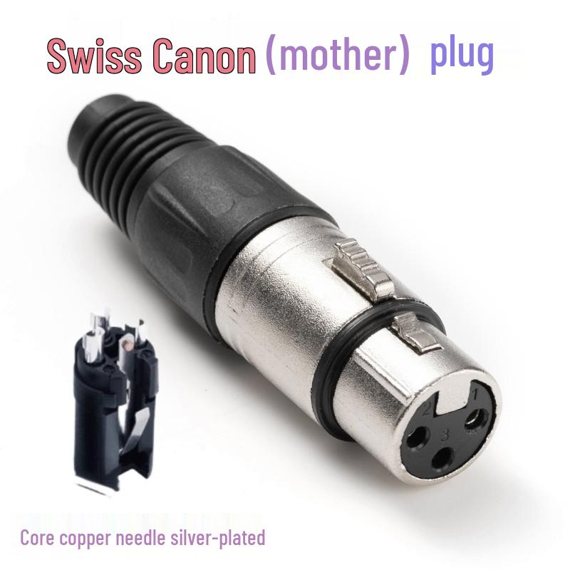 3P4P5P Rectangular Japanese XLR Microphone Audio Mixer Balanced Socket