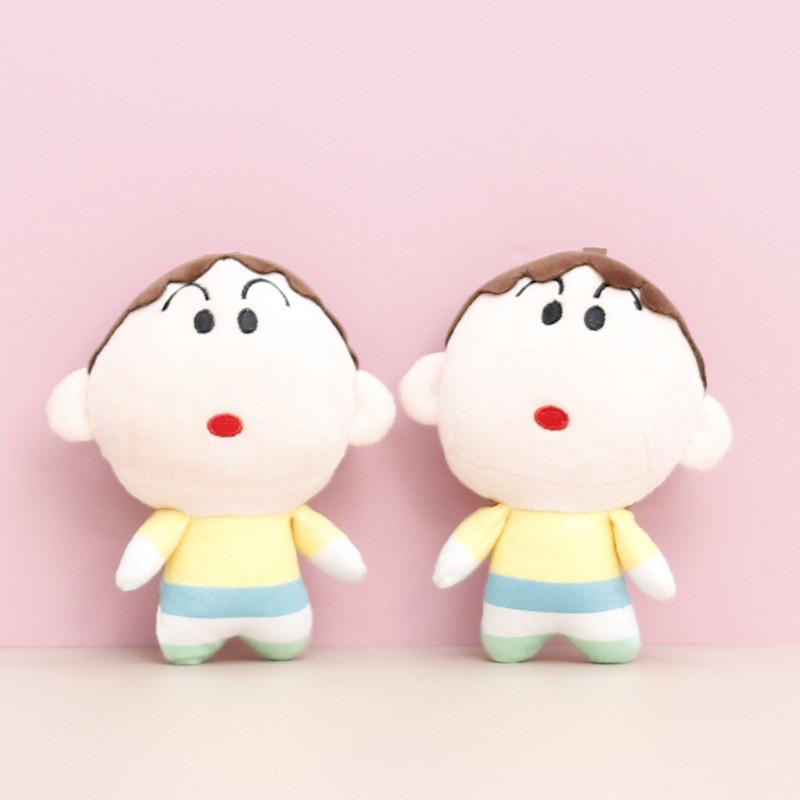 Crayon Shin Chan Boochan Keychain Girls Backpack Decorative Pendant Plush Doll
