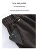 Women's Casual Thick Straight-Leg Pants for Spring, Autumn, and Winter - Suitable for Middle-Aged and Elderly