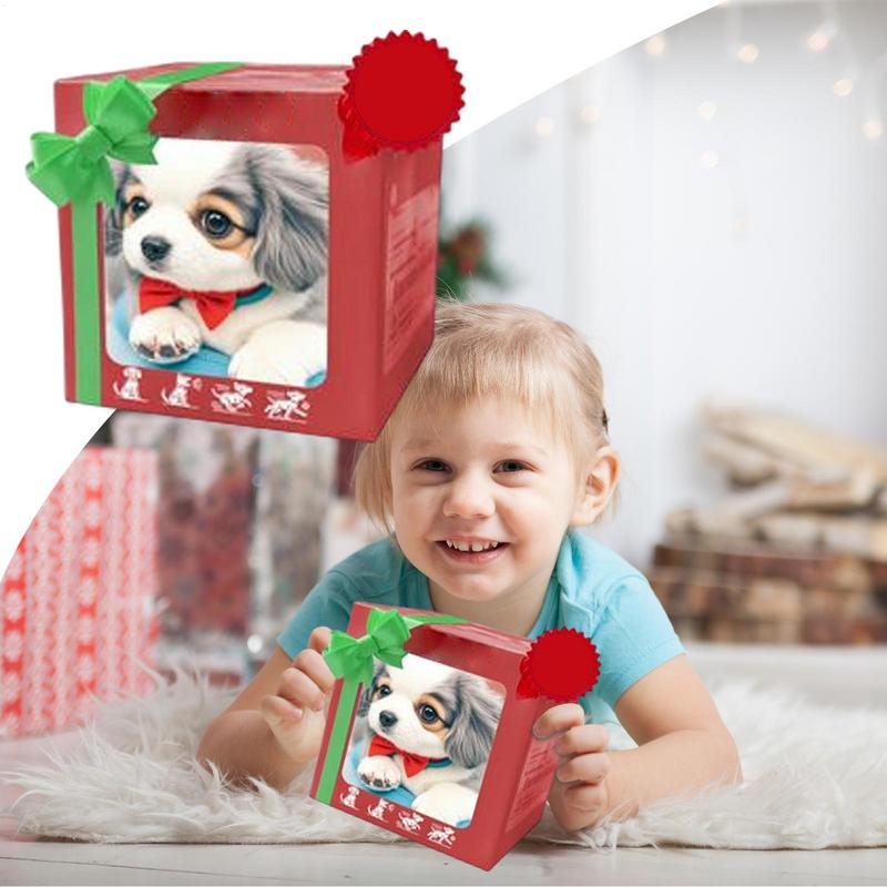 Robotic Dogs For Kids AI Robot Dog Doll Model Soft Plush Children Sleeping Doll Comfort Touch For Bedroom Sofa Decoration