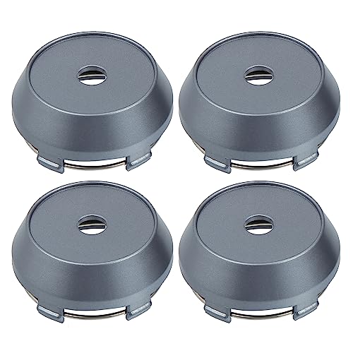 

ACROPIX 69 мм диаметр 6 клипс колпак ступицы колеса для транспортных средств, серый, упаковка из 4 шт.