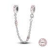 Lucky Unicorn Safety Chain copper Authentic Colored Zircon Boy Girl Charm Do It Yourself Jewellery Making Ideal For Bracelets Bangle