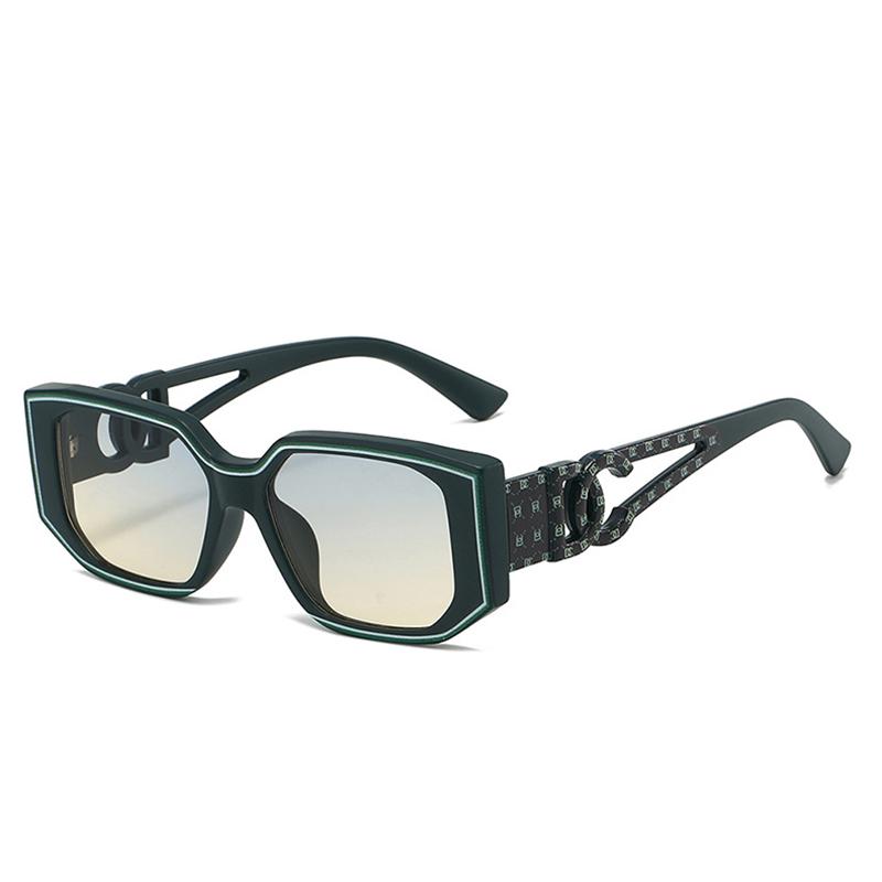 

New Fashion Brand Luxury Designer Sunglasses Women Vintage Letter Outdoor Trendy Shades Glasses Summer Travel Sunglasses