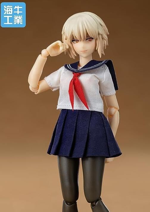 Kaigyu Kogyo Figure Base Scale 16cm 2023 Uniform World Series 3D Cute Girl 1/12 [Item]