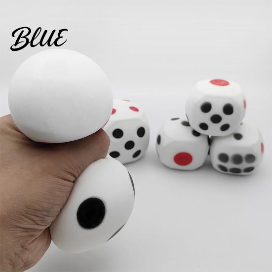 Relaxation Stress Cube 1/2Pcs Giant Dice Relief Toy  Squeeze Toy for Focus Tactile Sensory Toys Aid & Anxiety Reduction  Portable Relievers