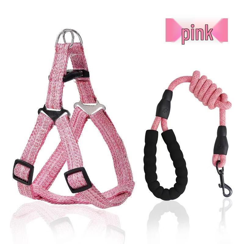 Junchu Adjustable Pet Harness & Leash Set