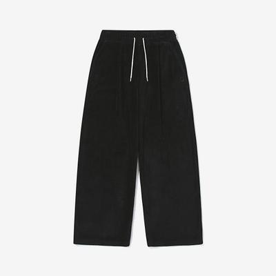 Fila Velour One Tuck Pants Fs2fpg4151f Blk