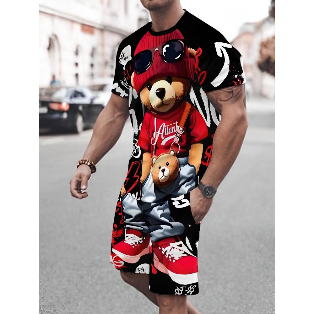 

Summer Bestseller Street Casual Fashion Soft Comfortable Breathable and Lightweight Men s Set 6XL