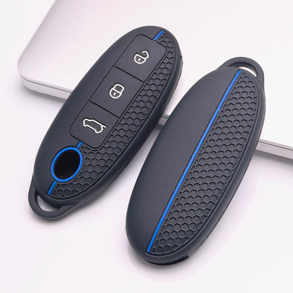 Silicone Car Key Cover for Dongfeng Fengguang S560 500 370 Aeolus A60 E70 Yixuan Forthing S500 F600 Rich Navara Yulon Luxgen S5