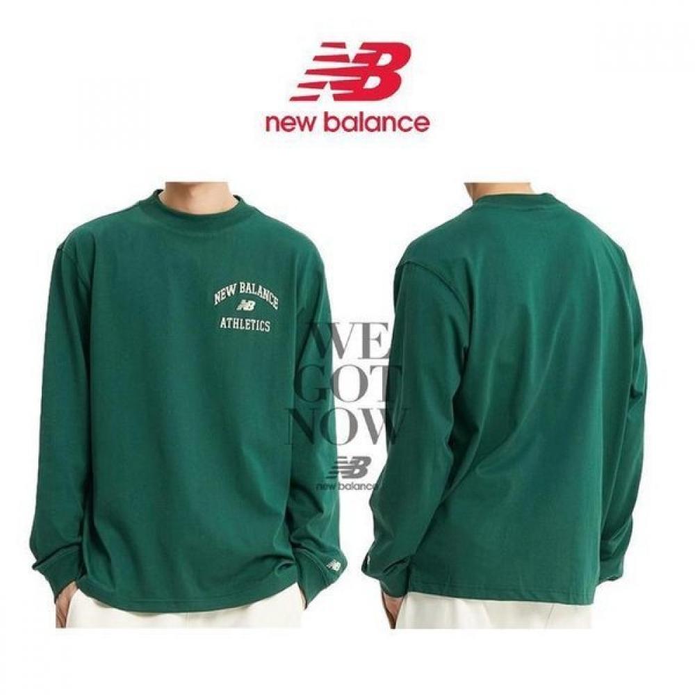 

New Balance Unisex Mock Neck Season Sweatshirt Nbncd4s061 green/95