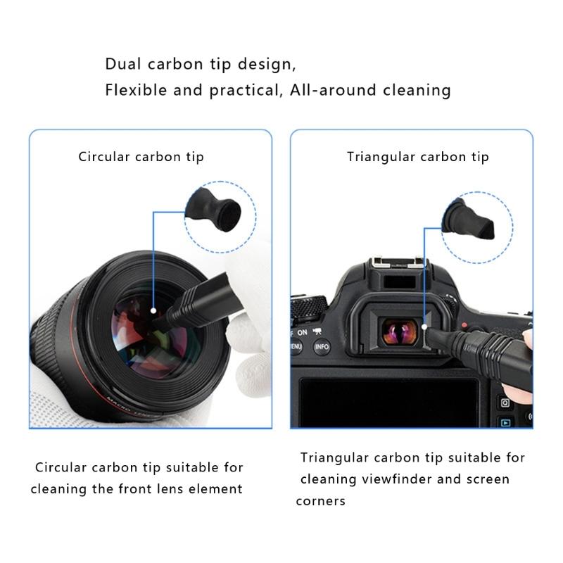 Portable Aluminum Camera Dust Cleaning Pen Safe For Delicate Lens Coatings And CMOS Sensors