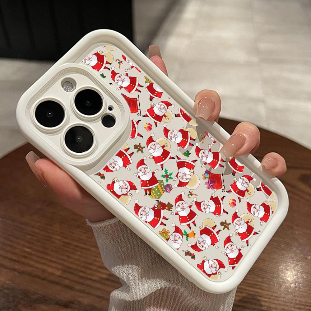 Sky Eye Ladder Soft Case für Samsung A06 A15 A25 A35 A55 A14 A24 A34 S23 S24 FE Alle Samsung Modelle Handyhüllen Cover NY43 Weihnachten Frohes Neues Jahr Kunst