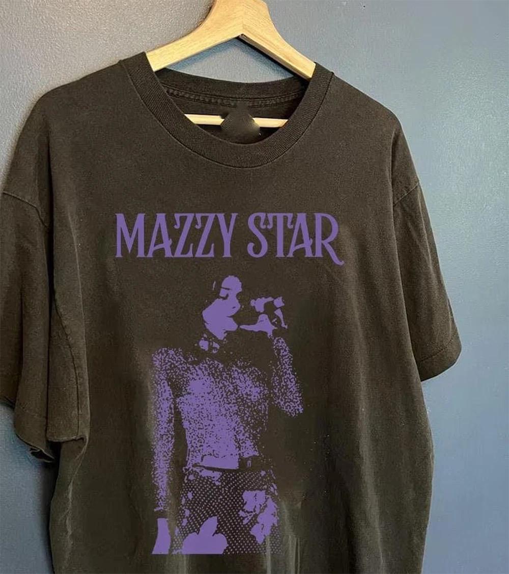 Mazzy Star Black Men And Women Short Sleeve T Shirt Graphic T Shirts S