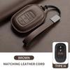 For Honda Civic 11th 2022 for Honda Civic Accord HR-V CR-V 2023 Key Fob Shell Accessories Leather Car Folding Key Cover Case