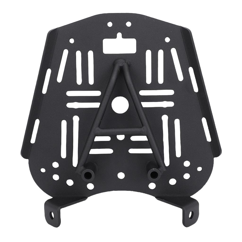 Tail Box Bottom Base Plate Carbon Steel Removable Rear Luggage Rack Top Case Mounting Plate Replacement for ZONTES 368G 501G
