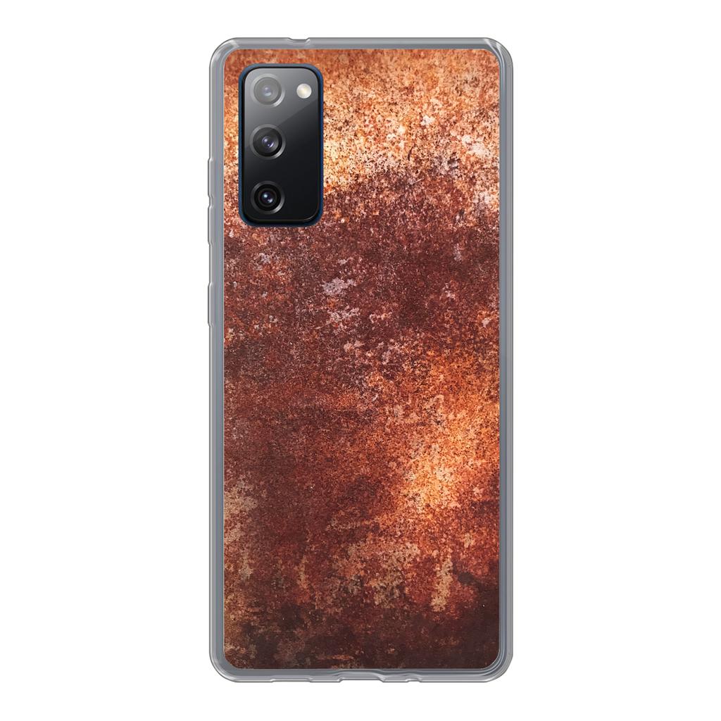 Buy Samsung Galaxy S20 FE Soft Case - Steel - Metal - Rust at ...