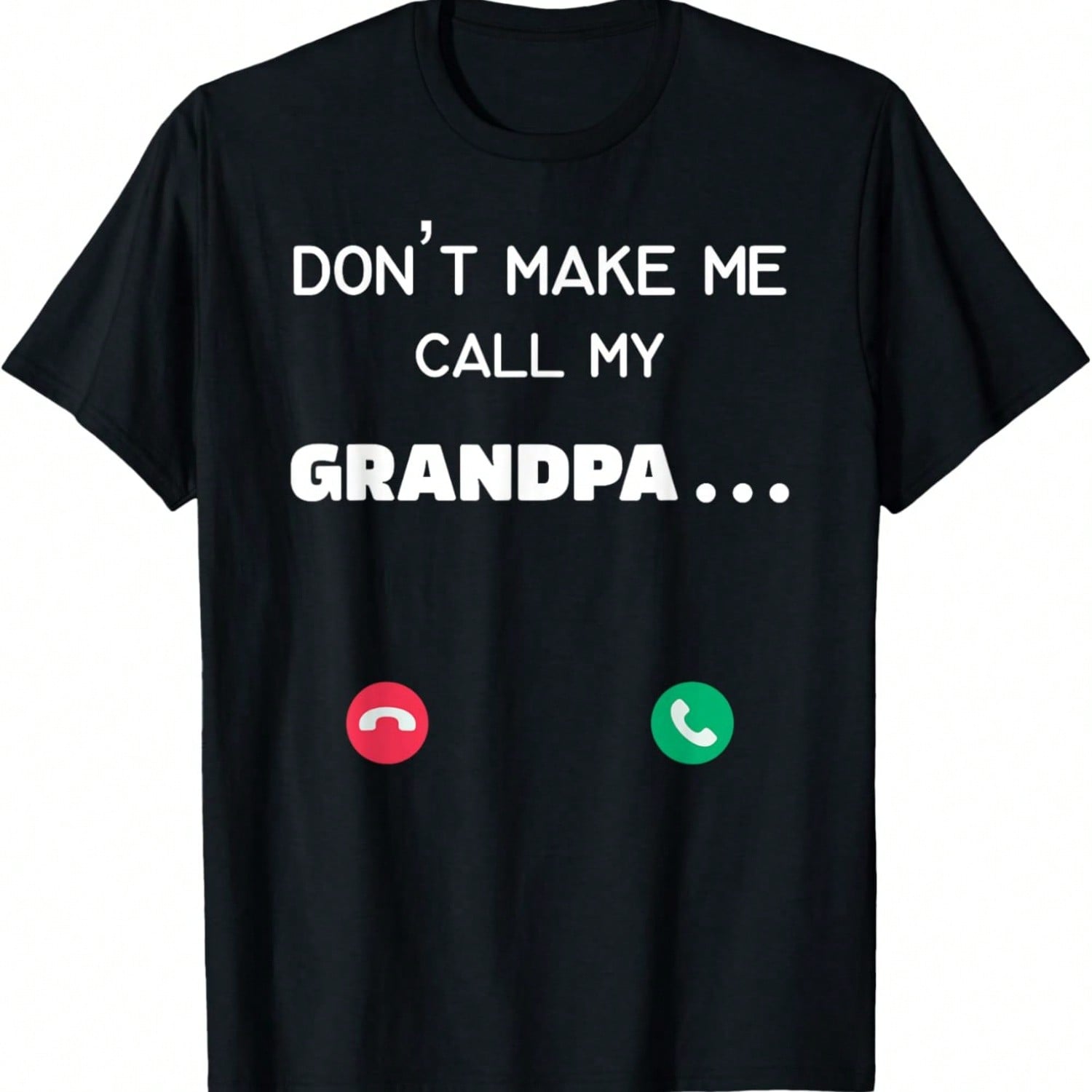 Don t Make Me Call My Grandpa Toddler Grandpa Fathers Day T-Shirt S разноцветный